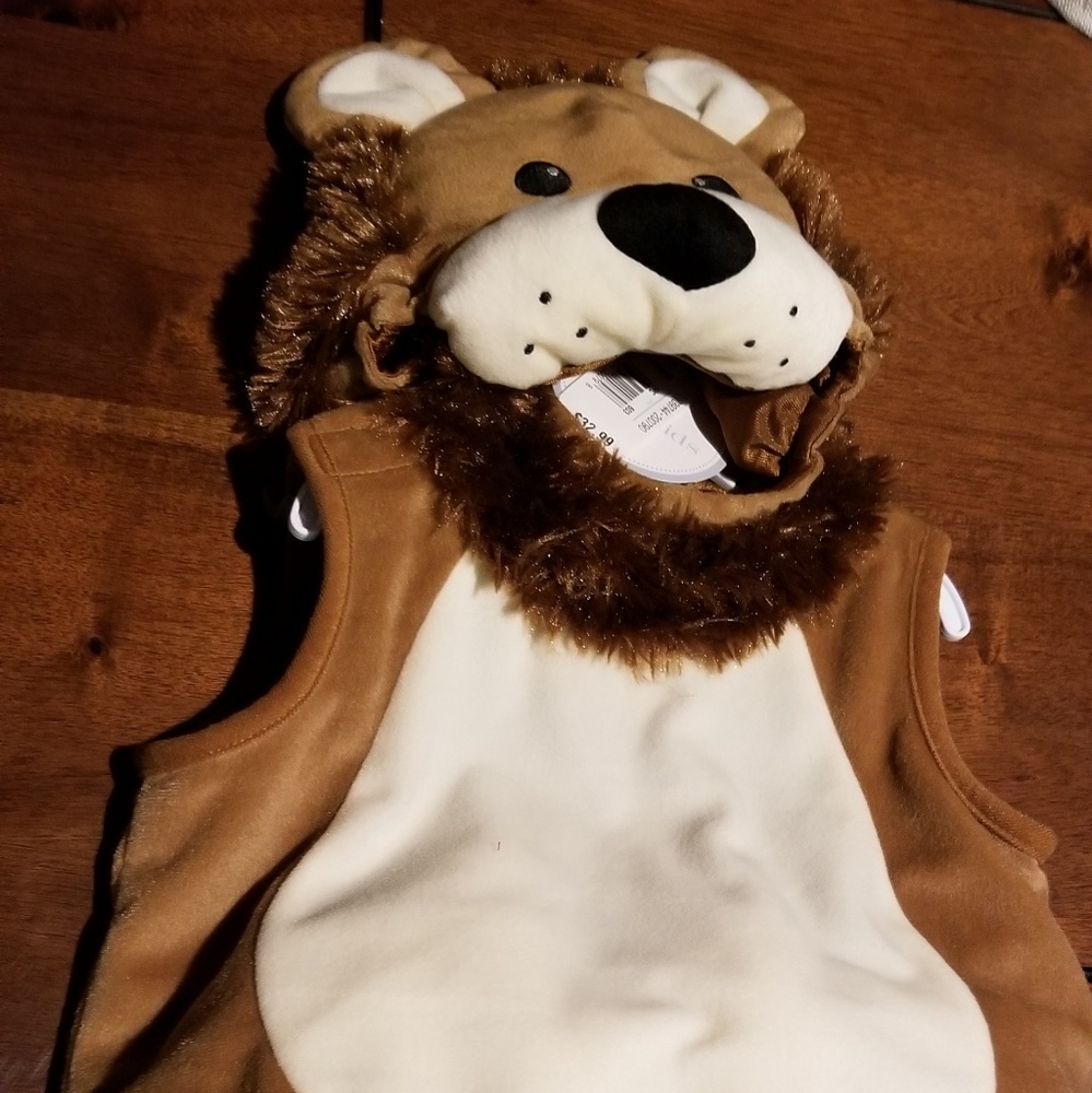 Brand new baby lion costume